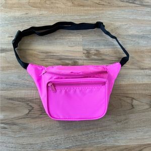 Pink Fanny Pack Waist Bag
